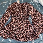 Keepsake NWT  - One Love Playsuit - black rose floral Photo 4