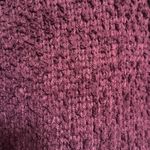 Altar'd State  Chenille Burgundy Womens Sweater Sz M Preppy Boho Cozy Cottagecore Photo 8