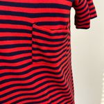 Madewell  Striped Stretch‎ T-Shirt Mini Dress Size Small (H6) Photo 2