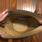 Street Level , Brown Small Trapeze Crossbody Tote or Purse Photo 3