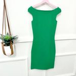 Reiss NWT  Pippa Textured Bodycon Dress In Bright Green Size S Photo 1