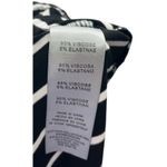 Zim & Zoe Shirt 22/44 Black & White Striped Side Tie Bottom Plus Size Top Womens Photo 4