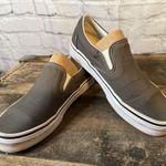 Vans Classic 721565 Slip On Womens Gray Athletic Casual Shoes Sneakers Size 6 Photo 0