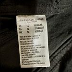 American Eagle high rise Stovepipe utility jeans size 14 black Photo 10