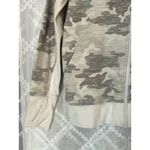 Athleta  Womens Triumph Printed Hoodie Full Zip Jacket Large Gray Camo EUC Photo 1