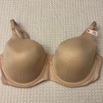 Victoria's Secret NEW! $50 VICTORIA’S SECRET 38DD(E) Lightly Lined Demi Bra BEIGE Padded Underwire Photo 3