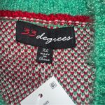 33 Degrees Christmas Tree Ugly Christmas Sweater XL NWT Red Photo 3