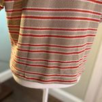 ZARA  Women's 70s Retro Style Cropped Pullover Knit V-Neck Collared Sweater Top M Photo 8