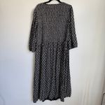 Croft & Barrow NEW  Challis Smocked Midi Dress Plus Size 2X Photo 2
