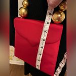 Paloma Picasso vintage shoulder evening bag in red / gold Photo 11