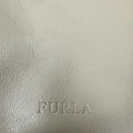 Furla  Grey Leather Shoulder Hobo Purse Photo 2