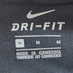  Blue and Black Capri Leggings Size Medium Nike Blue Print Leggings Photo 6