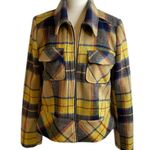 Jolt Plaid Tartan Trucker Wool Blend Jacket S Photo 6