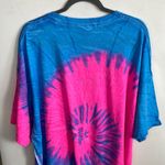Gildan Bahamas Tie-Dye T-Shirt - Pink and Blue Photo 5