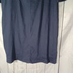 Elie Tahari  Navy Blue Shirt Dress Photo 12