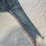 Free People  - Chewed Up Mid Rise Straight Leg Denim Jeans 25 Photo 8