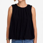 Madewell NWT  Sleeveless Crewneck Bubble‎ Top - MSRP $52 - Size Small Photo 0