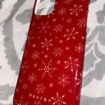 Red Snowflake IPhone 11 Pro Max Phone Case Photo 0