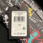 DKNY  three piece gift set mittens headband wallet combo black turquoise gold NWT Photo 6