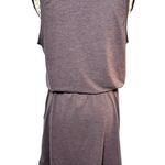 Members Mark Women's | | Plum Heather Soft Stretch Pullover Drawstring Dress - L Photo 4