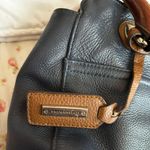 Tignanella Navy Blue And Brown Leather Tignanello Bag Photo 2