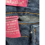Woman Within  Natural Fit Denim Jeans Women 30W High Rise Cotton Stretch Photo 6