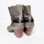 OTBT  Sojourn OpenToe Ankle Boots In Olive Green Size 8.5 Women’s Photo 2