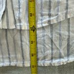 Reformation  Women’s Preston 100% Linen Striped Button Down Shirt XS Photo 7