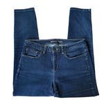 Michael Kors  Izzy Cropped Skinny dark wash stretchy five pocket denim jeans 6 Photo 8