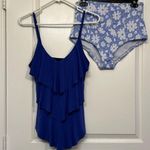 Magicsuit Rita Tankini Top & Out From Under High Rise Bottom Size Large EUC 7143 White Photo 2