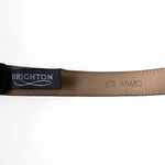 Brighton Vintage Black Belt w/ Zebra Buckle | Size M/L (32β) π¦π€ Photo 4