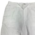 Madewell NWT Women's Salt White Petite Pull-On Barrel Pants 100% Linen S Photo 4
