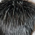 Qiye brand charcoal gray/ black ostrich feather look faux fur vest! New Gray Size L Photo 7