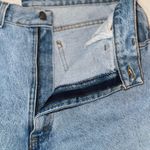 Bill Blass Vintage 90s Straight Leg Mom Distressed jeans. Light wash. Size 16. Photo 4