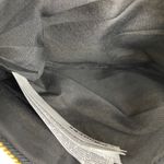 Forever 21 Black White Geometric Print Pencil Pen Case Makeup Bag Gold Zipper Pouch NWT Photo 9