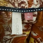 Anthropologie PILCRO x | Boho Puffed Sleeve Floral Tapestry Button Dress | XL Photo 8