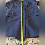Chaus Double Breasted Blazer Long Suit Jacket Navy Blue Womens Size 10 New Photo 8
