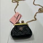 Juicy Couture Black Mini Bag with Gold Chain Photo 1