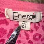Energie Y2K  Pink Cheetah Henley! Photo 1