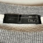 Teddy Bear Sweatshirt Magic is Something You Make Graphic Gray Kawaii Size Large Photo 3