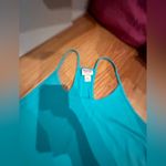 Mossimo Supply Co . Aqua Racerback Tank Photo 1