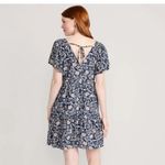 Old Navy V-Neck Tiered Floral Mini Swing Dress for Women Photo 2