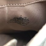 Old Navy Womens Ankle Boots Stacked Heel Faux Suede Zipper Beige Size 7 Photo 7