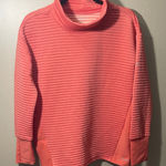 Eddie Bauer free dry ribbed pink peach long sleeve thermal top medium women cowl Photo 0