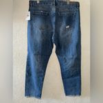 BLANK NYC  Distressed Blue Straight Leg Jeans Photo 2