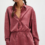 Free People  We the Free Carson Washed Romper Photo 0