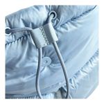 Wildfox NEW Parachute BACKPACK & COIN PURSE Blue Puffy Nylon HANDBAG Lightweight Photo 4