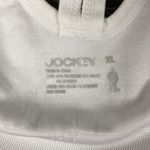 Jockey Gray & White low Impact Athletic Sport Strappy Back Bra XL NEW Photo 6