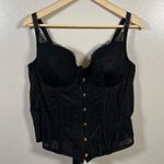 Savagexfenty Savage Fenty Corset Top Size L/XL? Black Lace Lace Up Whimsigoth Sexy Boning Photo 1