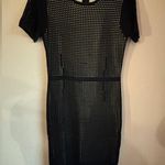 Revolve John + Jenn Black Perforated Laser Cut Mesh Bodycon Cocktail Dre… Photo 7